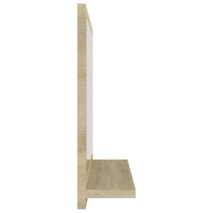 Koupelnové zrcadlo dub sonoma 40x10,5x37 cm kompozitní dřevo - obrázek 5