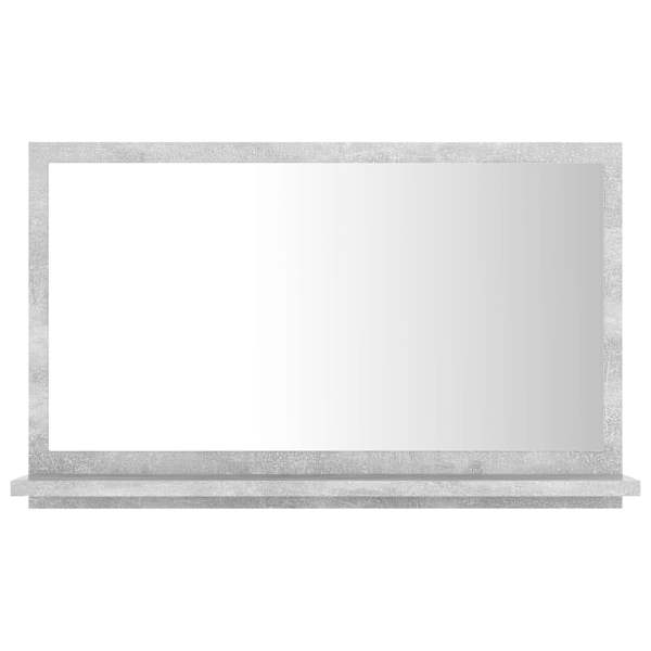 vidaXL vannitoa peeglikapp betoonhall 60x10,5x37 cm puitlaastplaat
