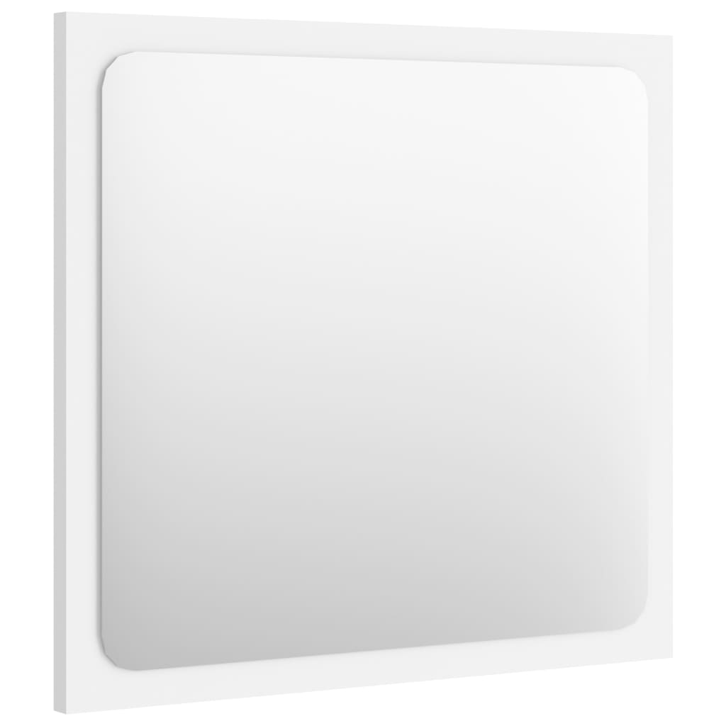 

vidaXL Badkamerspiegel 40x1,5x37 cm spaanplaat wit