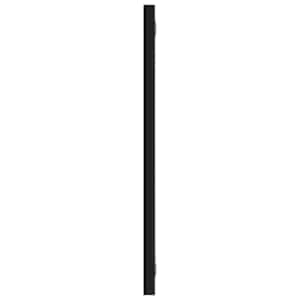 Koupelnové zrcadlo černé 60 x 1,5 x 37 cm dřevotříska - obrázek 4