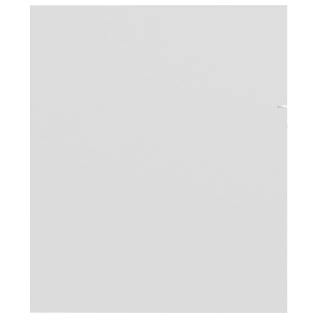 Waschbeckenunterschrank Weiß 60×38,5×46 cm Spanplatte