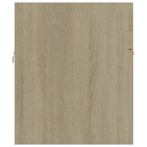Skříňka pod umyvadlo dub sonoma 90x38,5x46 cm kompozitní dřevo - obrázek 6