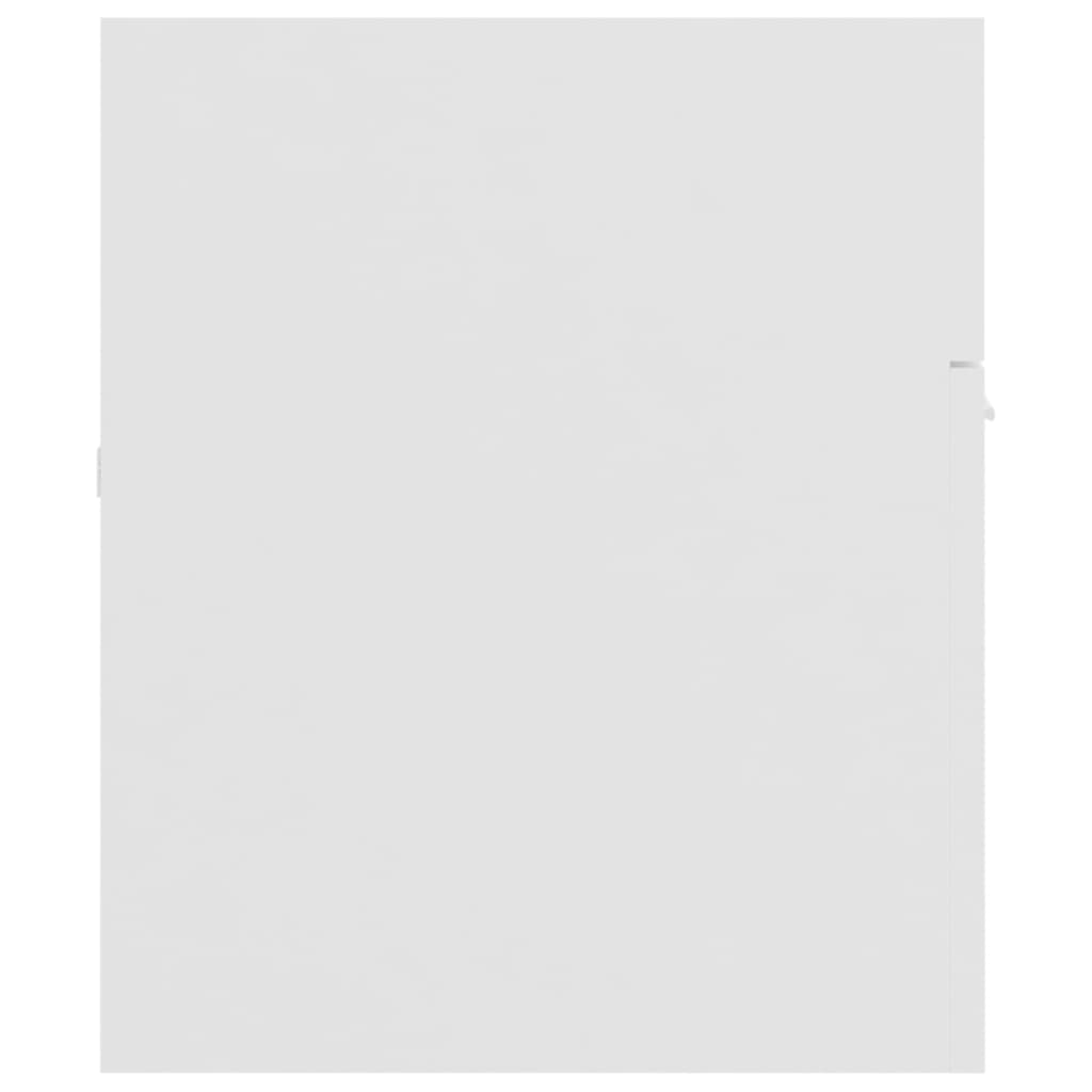 Waschbeckenunterschrank Weiß 100×38,5×46 cm Spanplatte