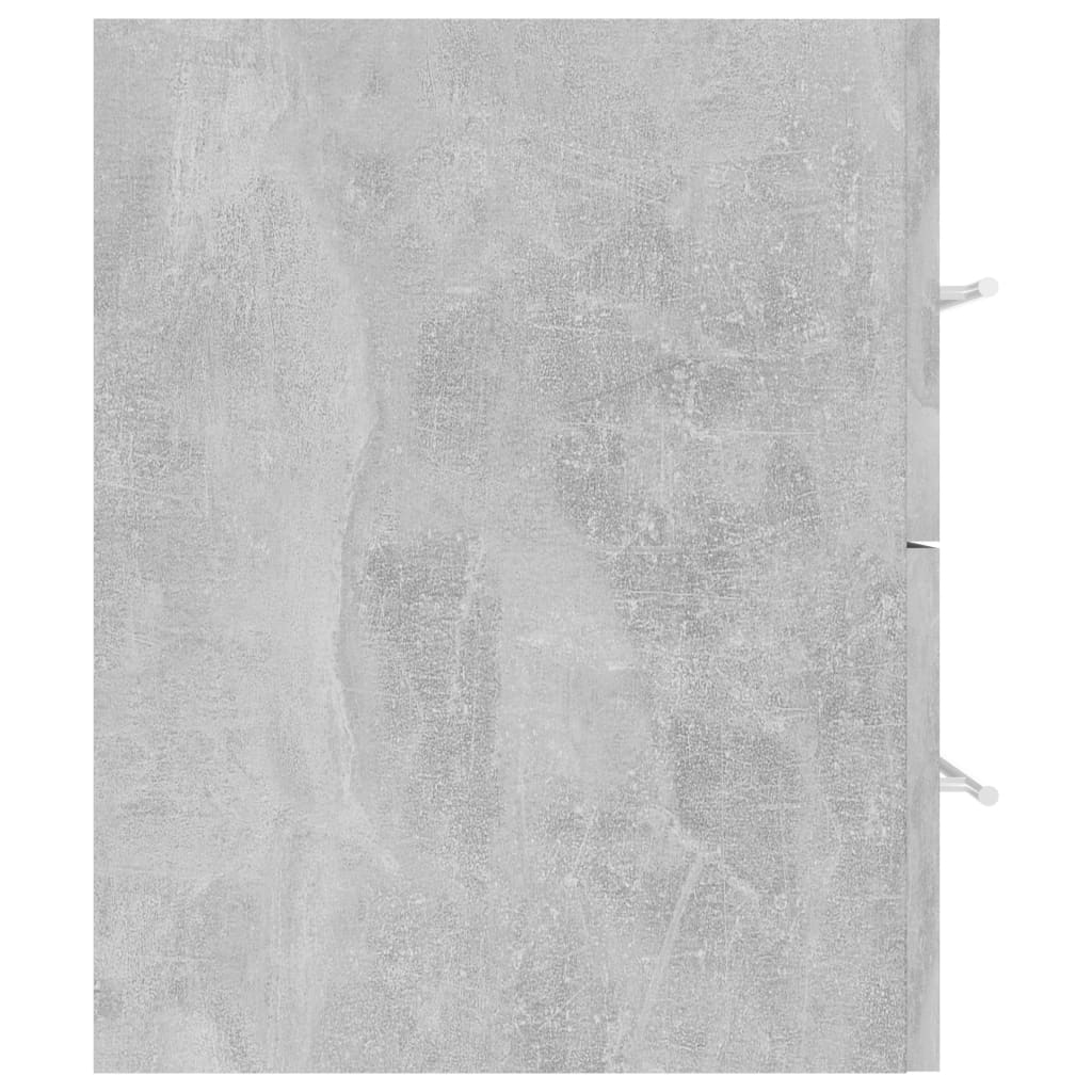 Dulap de chiuvetă, gri, 90x38,5x48 cm, PAL