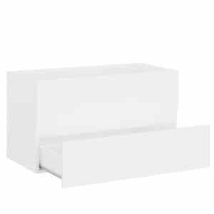 Skříňka pod umyvadlo bílá 80 x 38,5 x 45 cm kompozitní dřevo - obrázek 4