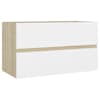 White_and_sonoma_oak