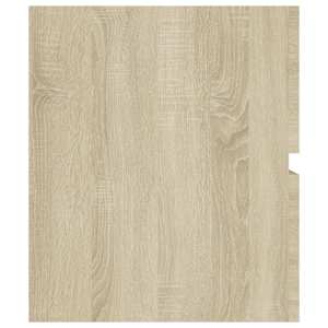 Skříňka pod umyvadlo dub sonoma 100x38,5x45 cm kompozitní dřevo - obrázek 6