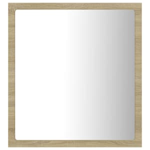 LED koupelnové zrcadlo dub sonoma 40 x 8,5 x 37 cm akrylové - obrázek 3
