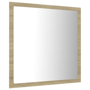 LED koupelnové zrcadlo dub sonoma 40 x 8,5 x 37 cm akrylové - obrázek 7