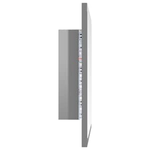 LED koupelnové zrcadlo šedé vysoký lesk 40x8,5x37 cm akrylové - obrázek 9