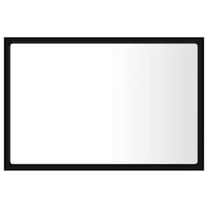 LED koupelnové zrcadlo černé 60 x 8,5 x 37 cm akrylové - obrázek 3