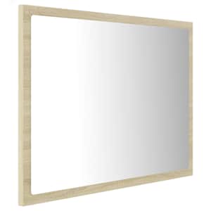LED koupelnové zrcadlo dub sonoma 60 x 8,5 x 37 cm akrylové - obrázek 4