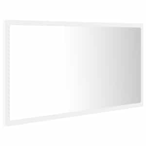 LED koupelnové zrcadlo bílé 80 x 8,5 x 37 cm akrylové - obrázek 6