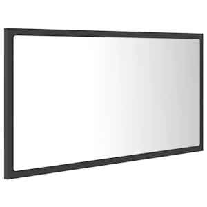 LED koupelnové zrcadlo šedé 80 x 8,5 x 37 cm akrylové - obrázek 6