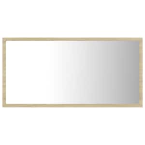 LED koupelnové zrcadlo dub sonoma 80 x 8,5 x 37 cm akrylové - obrázek 7