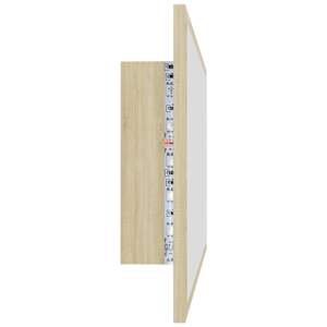 LED koupelnové zrcadlo dub sonoma 80 x 8,5 x 37 cm akrylové - obrázek 8