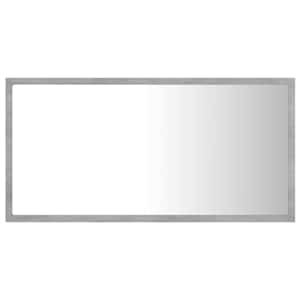 LED koupelnové zrcadlo betonově šedé 80 x 8,5 x 37 cm akrylové - obrázek 7