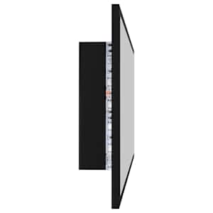 LED koupelnové zrcadlo černé 100 x 8,5 x 37 cm akrylové - obrázek 8