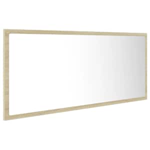 LED koupelnové zrcadlo dub sonoma 100 x 8,5 x 37 cm akrylové - obrázek 6