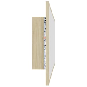 LED koupelnové zrcadlo dub sonoma 100 x 8,5 x 37 cm akrylové - obrázek 8