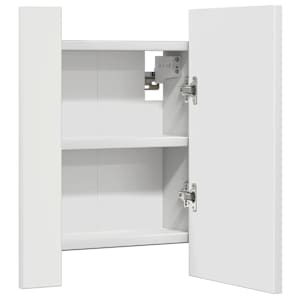 LED koupelnová skříňka se zrcadlem bílá 40 x 12 x 45 cm akryl - obrázek 14
