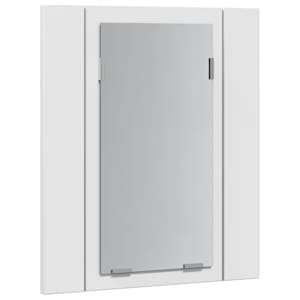 LED koupelnová skříňka se zrcadlem bílá 40 x 12 x 45 cm akryl - obrázek 8