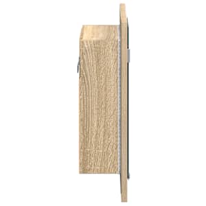 LED koupelnová skříňka se zrcadlem dub sonoma 40x12x45 cm akryl - obrázek 10