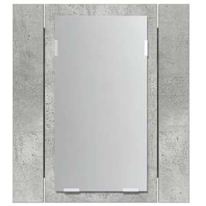 LED koupelnová skříňka se zrcadlem betonově šedá 40x12x45 cm - obrázek 9