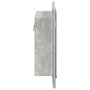 LED koupelnová skříňka se zrcadlem betonově šedá 40x12x45 cm - obrázek 10