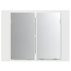 LED koupelnová skříňka se zrcadlem bílá 60 x 12 x 45 cm akryl - obrázek 9