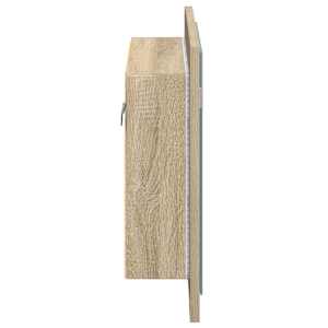 LED koupelnové zrcadlo dub sonoma 60 x 12 x 45 cm akrylové - obrázek 10