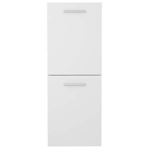 vidaXL Vonios kambario spintelė, balta ir ąžuolo, 30x30x80cm, mediena