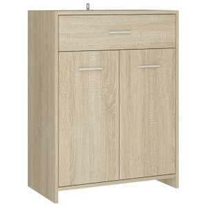 Koupelnová skříňka dub sonoma 60 x 33 x 80 cm kompozitní dřevo - obrázek 2