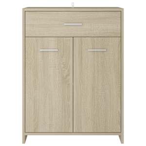 Koupelnová skříňka dub sonoma 60 x 33 x 80 cm kompozitní dřevo - obrázek 5