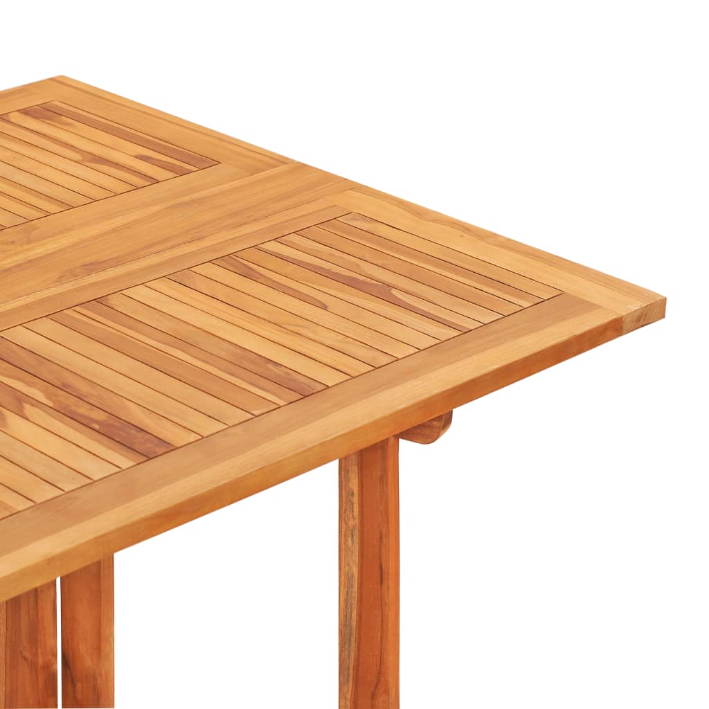 Zestaw jadalniany drewniany tekowy - 150x90x75 cm