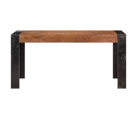 vidaXL Eettafel 160x80x76 cm massief mangohout