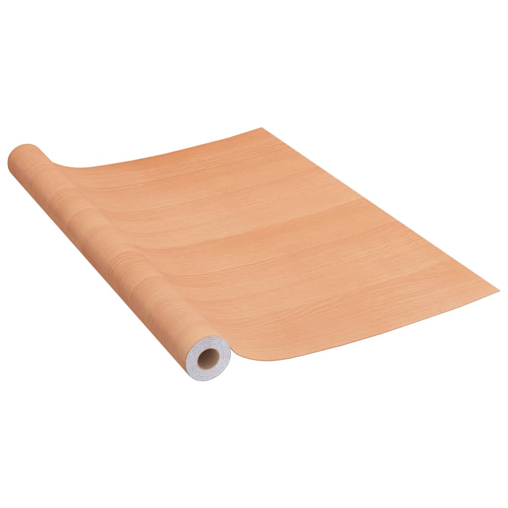 vidaXL Selbstklebende Türfolien 2 Stk. Helle Eiche 210x90 cm PVC