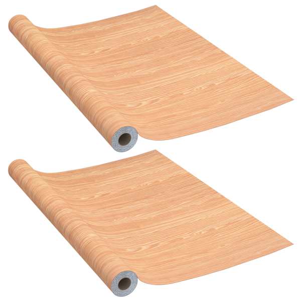 vidaXL iseliimuvad uksekiled, 2 tk, vaher, 210 x 90 cm, PVC