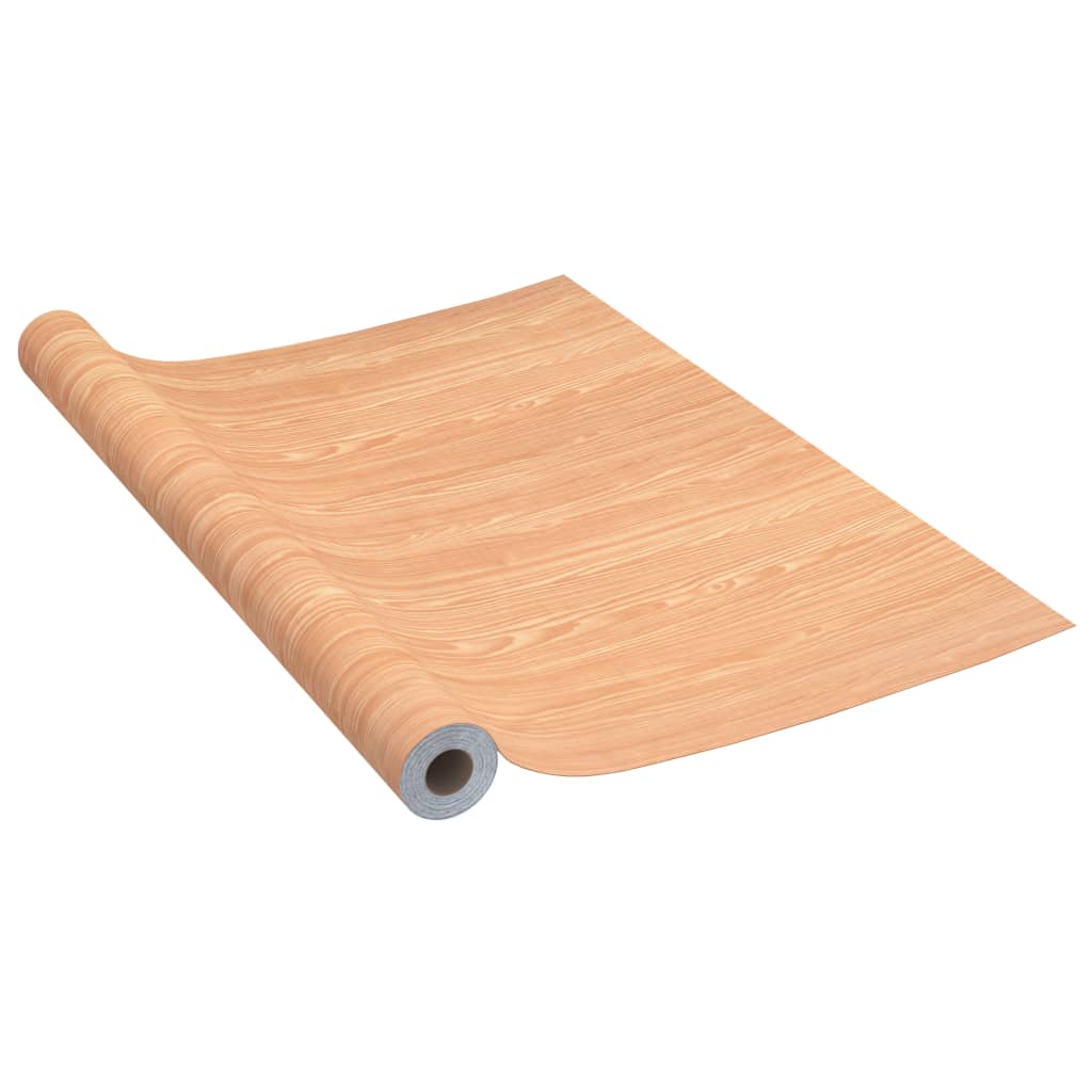 vidaXL Deurfolies zelfklevend 2 st 210x90 cm PVC esdoornkleurig afbeelding
