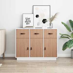 vidaXL Folie de mobilier autoadezivă, stejar deschis, 500x90 cm, PVC
