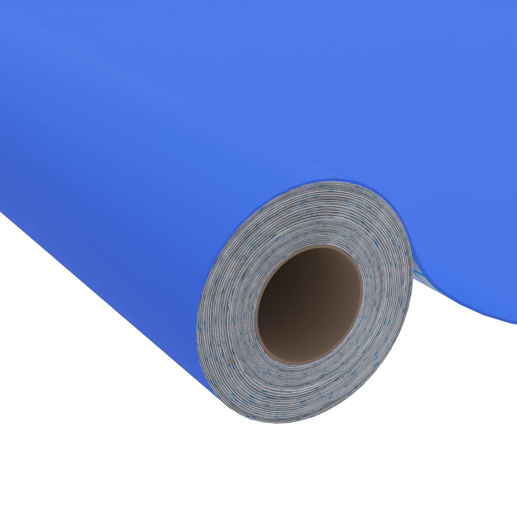 Thumbnail - vidaXL Selbstklebende Möbelfolie Hochglanz-Blau 500x90 cm PVC
