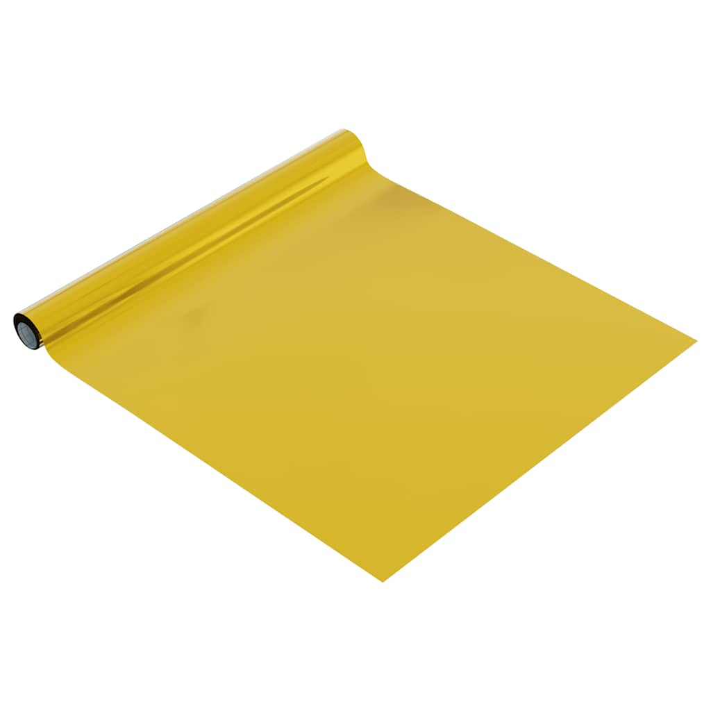 vidaXL Samolepící tapeta na nábytek zlatá vysoký lesk 500 x 90 cm PVC