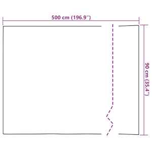 Samolepící tapeta na nábytek zlatá vysoký lesk 500 x 90 cm PVC - obrázek 6