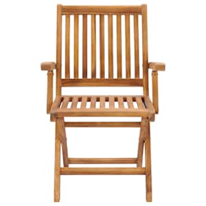 5dílný zahradní jídelní set masivní teakové dřevo - obrázek 9