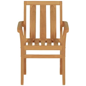 5dílný zahradní jídelní set masivní teakové dřevo - obrázek 11
