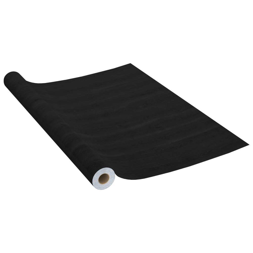

vidaXL Deurfolies zelfklevend 2 st 210x90 cm PVC donkerhoutkleurig