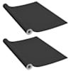 vidaXL iseliimuvad m&ouml;&ouml;blikiled, 2 tk must, 500 x 90 cm, PVC