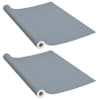 vidaXL iseliimuvad m&ouml;&ouml;blikiled, 2 tk hall, 500 x 90 cm, PVC