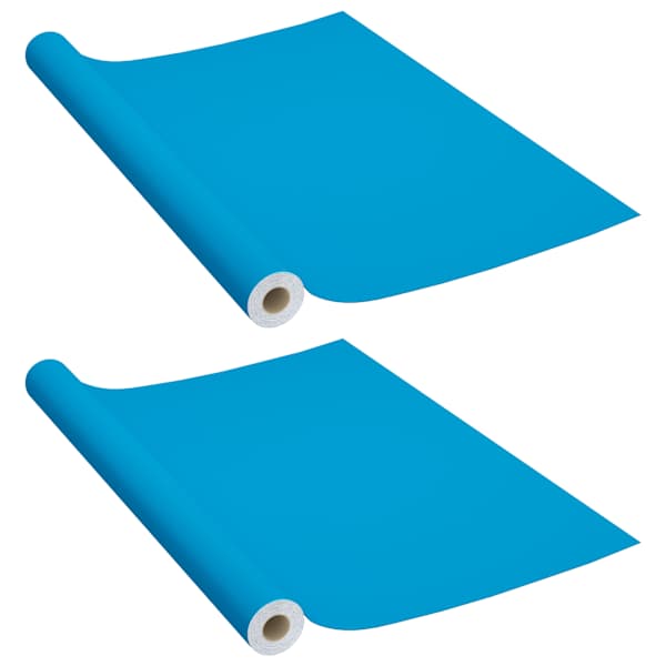 vidaXL iseliimuvad m&ouml;&ouml;blikiled, 2 tk taevasinine, 500 x 90 cm, PVC