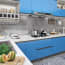  vidaXL 2 db azúrkék öntapadó PVC ajtófólia 500 x 90 cm termék 2. képe